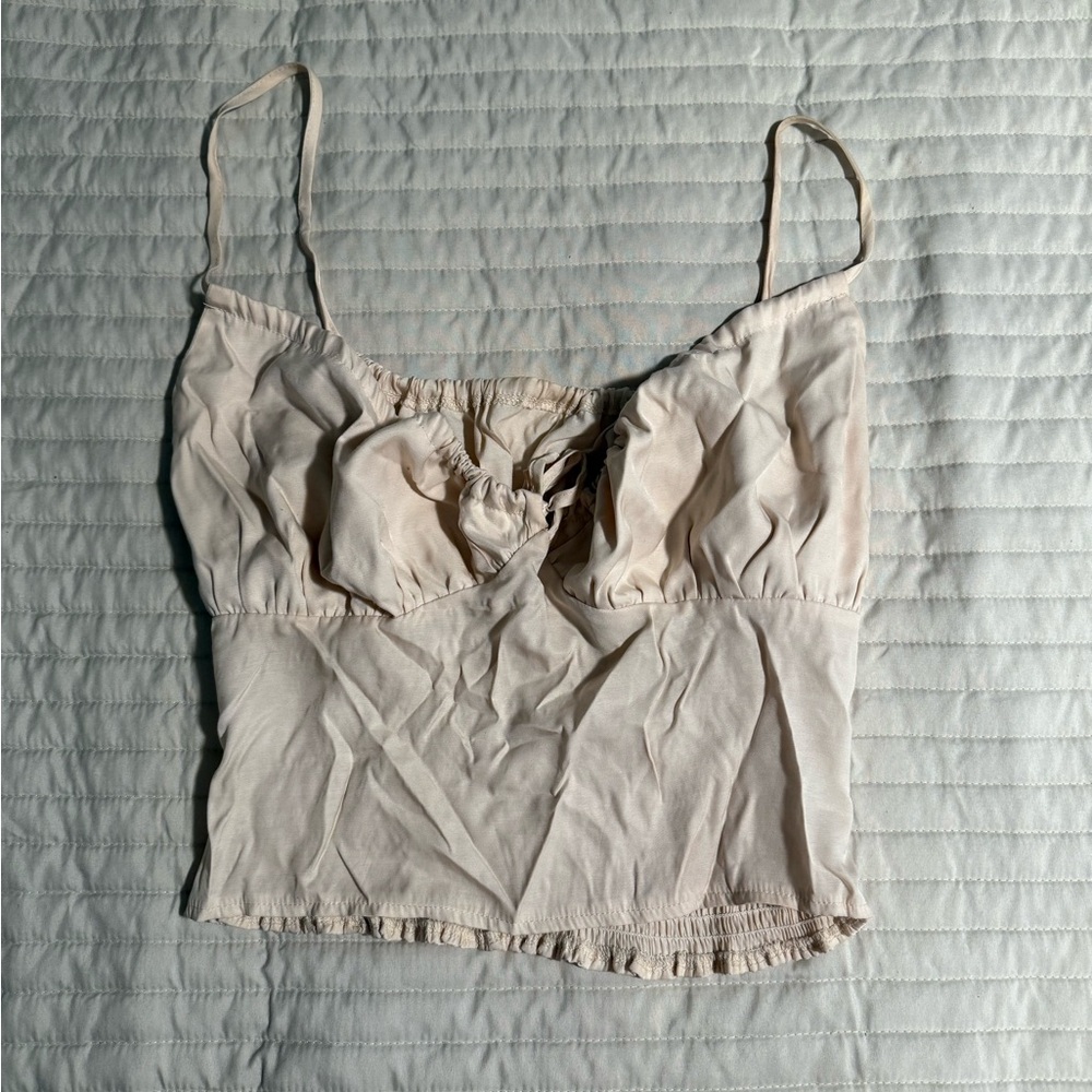 SHEIN Cream Camisole Top